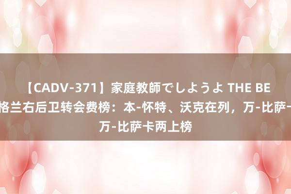 【CADV-371】家庭教師でしようよ THE BEST 2 英格兰右后卫转会费榜：本-怀特、沃克在列，万-比萨卡两上榜