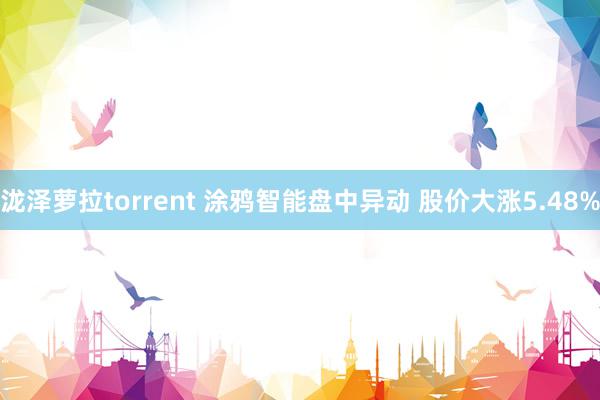 泷泽萝拉torrent 涂鸦智能盘中异动 股价大涨5.48%