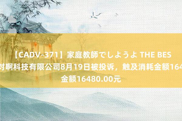 【CADV-371】家庭教師でしようよ THE BEST 2 北京对啊科技有限公司8月19日被投诉，触及消耗金额16480.00元